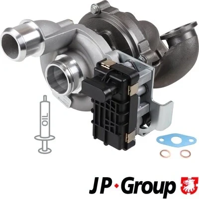 Bild av JP GROUP 1517401600 Turbocompresseur à gaz d&#039;échappement FORD: Focus 2, C Max, S Max Mk1