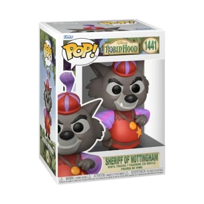 Bild av Funko POP! Disney: Robin Hood Sheriffen av Nottingham Vinylfigur för samlare Presentidé Leksaker barn och vuxna Filmfans Modellfigur utställning