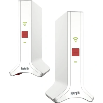 Bild av AVM FRITZ! Mesh Set 4200 med 2 tri band Wi Fi 6,4200 Mbps