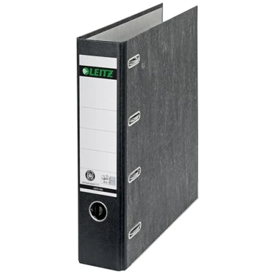 Bild av Leitz 10920200 standard (dubbel mapp 80 mm baksida A4 5 stycken) svart