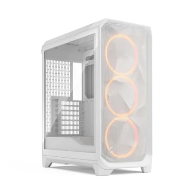 Bild av Fractal Design Meshify 3 White RGB Chassi Miditower Vit