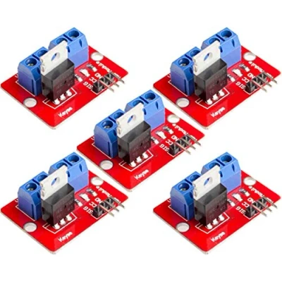 Bild av 5 st topp MOSFET knapp IRF520 drivrutin för Arduino ARM hallon pi