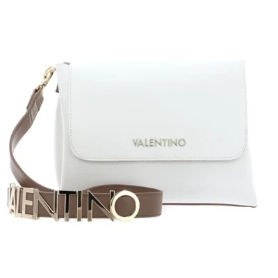 Bild av Valentino Bags Alexia Axelremsväska, Storlek: One Size, Bianc/cuoi