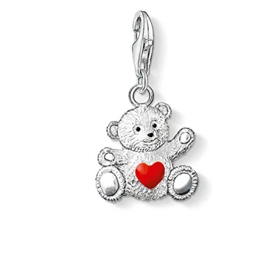 Bild av THOMAS SABO Dam SET0359 494 11 L1377 Clasp Charm, Silver, Röd, En Storlek