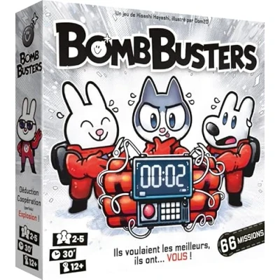 Bild av Asmodee Cocktail Games Bomb Busters brädspel kooperativt spel från 12 år 2 till 5 spelare 30 min Svensk version