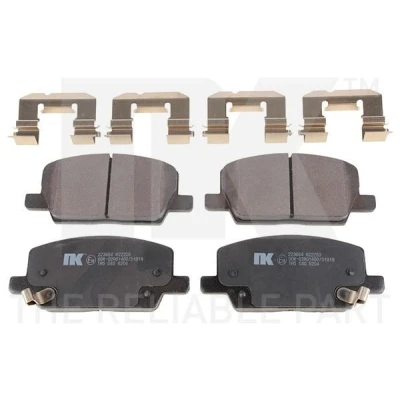 Bild av Bromsbeläggsats, Framaxel, chevrolet trax, opel mokka / x, vauxhall 2314 5357, 2332 1903, 4256 6748, 6753, 4