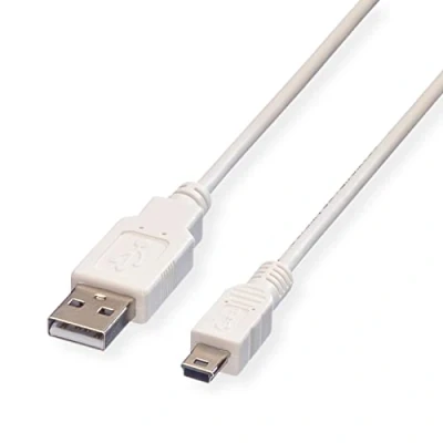 Bild av VALUE USB2.0 kabel A 5 stifts mini 0,8 m