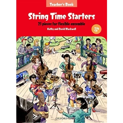 Bild av String Time Starters Teacher&#039;s Book: 21 pieces for flexible ensemble