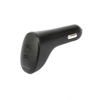Bild av Car Charger 20W, 2x USB C PD black