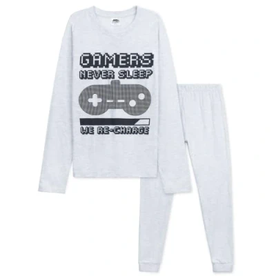 Bild av CityComfort pojkpyjamas, spelpyjamas set presenter till barn, tonåringar, Grön, 11 12 år