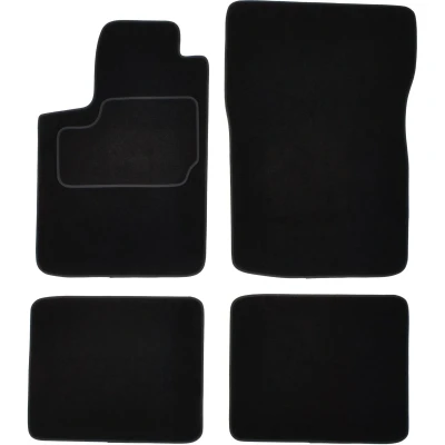 Bild av MAMMOOTH A041 PGT410 PRM 01 Ensemble de tapis sol Textile avant et arrière 4 noir PEUGEOT: Partner I Van, Combispace