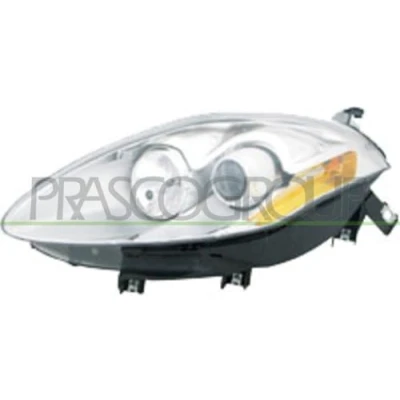 Bild av PRASCO FT1384904 Phares gauche H1/H1 jaune pour circulation à droite avec moteur électrique commande correcteur de site projecteur