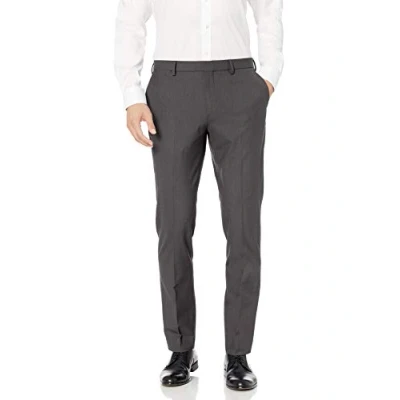 Bild av Amazon Essentials mäns slim fit rynkbeständig stretchklänning byxa, träkol, 31 B x 34 L