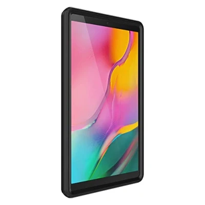 Bild av OtterBox Defender skal för Samsung Galaxy Tab A 10.1&quot; (2019), stöttåligt, extra robust skyddande med inbyggt skärmskydd, 2x testad till militärstandard, Svart