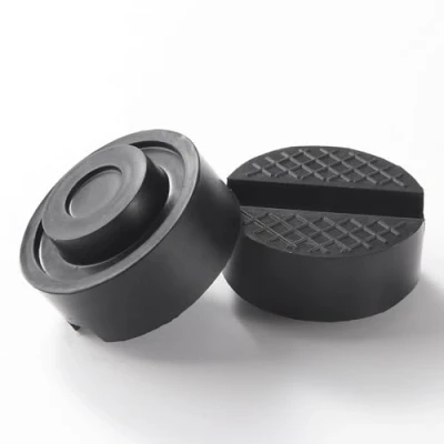 Bild av YIXISI 2 Pack Trolley Jack Rubber Pad, V Groove Gummi Universal Golv Pad Adapter