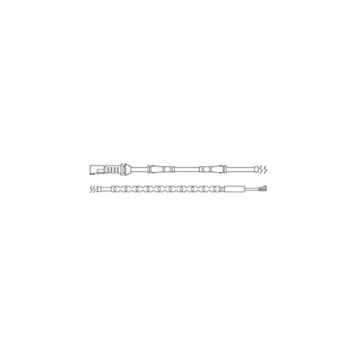 Bild av DELPHI LZ0211 Kit de contact avertisseur, usure des plaquettes freins BMW: 5 Touring, Berline