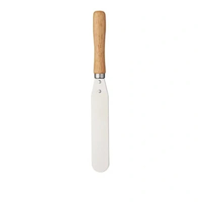 Bild av KitchenCraft Liten Palettkniv/Tårtspatel, Metall med Trähandtag, 13,5 cm, KCPALETTE