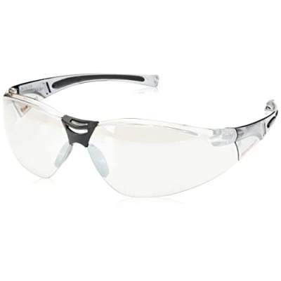 Bild av Honeywell 1015350 A800 sportskyddsglasögon, Grey Temples/I/O Silver hårdkappad lins, reptålig beläggning, strykmaterial av polykarbonat, storlek (1 styck)