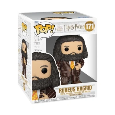 Bild av Funko POP! Super: Harry Potter Fången från Azkaban Rubeus Hagrid Animal Pelt Outfit Samlingsbar vinylfigur Presentidé Officiell Merchandise Leksaker för barn och vuxna Filmfans