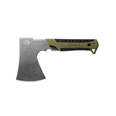 Bild av Gerber Camping och utomhusyxa, Pack Hatchet Flat Sage, med hölster, längd: 24 cm, vikt: 590 g, 31 003482