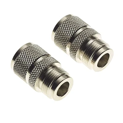 Bild av Keple N Type Socket To UHF Plug Male PL259 Female RF Coax Adapter Coaxial Connector Paket Met 2