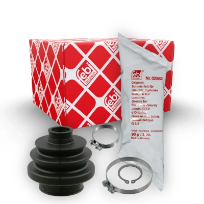 Bild av FEBI BILSTEIN 04429 Soufflet de Cardan Essieu arrière, du côté boîte vitesses, roue Caoutchouc BMW: 5 Berline, 3 Berline