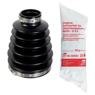 Bild av FEBI BILSTEIN 177602 Soufflet de Cardan côté roue, Essieu avant droit Élastomères thermoplastiques polyester FORD: S Max Mk1, MONDEO 4