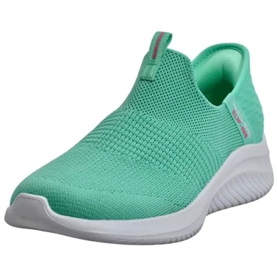 Bild av Skechers Sneakers dam, handsfree, Ultra Flex 3.0, mysiga, Mint, 38 EU