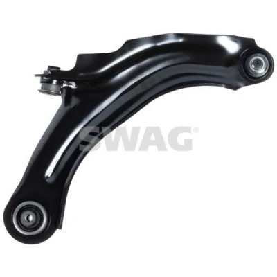 Bild av SWAG 33 10 0407 Bras de suspension avec roulement Essieu avant droit, inférieur barre oscillant transversal Tôle d&#039;acier RENAULT: Clio 4, Zoe