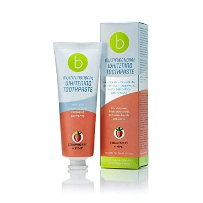 Bild av Beconfident Multifunctional Whitening Toothpaste Strawberry Mint 75 ml