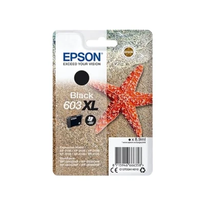 Bild av Epson 603XL C13T03A14010 Bläckpatron, Svart, XL