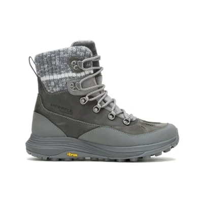 Bild av Merrell Dam Siren 4 Thermo Mid Zip Wp vandringskänga, Träkol, 37 EU