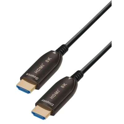 Bild av MaxTrack aktiv HDMI® fiberkabel C507 30 ml HDMI 2.1, 8K@60Hz, 4K@120Hz, eARC, 3D, HDR, HDCP 2.2, YUV 4:4, upp till 100 m räckvidd