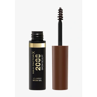 Bild av Max Factor 2000 Calorie Volumising Brow Sculpt Gel, Långlating, Plumped &amp; Fuller Looking Brows, Vattentålig, Smudge Proof, Shapes Intensifies, 006 klar, 4,5 ml