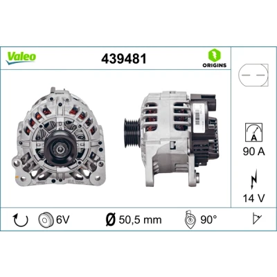 Bild av Generator VALEO 439481