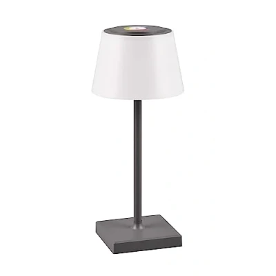 Bild av Reality Leuchten LED batteri utomhus bord Sanchez R54126142, inklusive 2,1 watt LED, färgförändring, dimmer