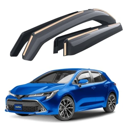 Bild av GOODYEAR Vindavvisare för/Kompatibla med Toyota Corolla (halvkombi) 2020 2024, Bilfönster Regnskydd Regnavvisare Integrerade avvisare 4 st