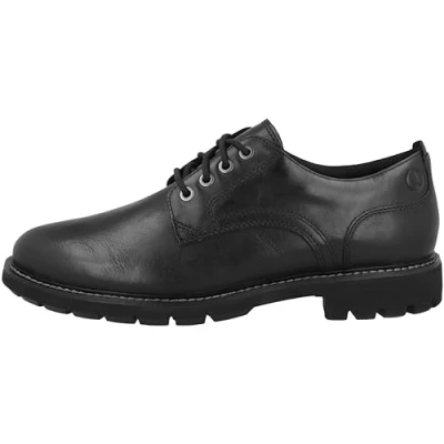 Bild av Clarks Batcombe TIE Snörskor, Storlek: 39.5, Schwarz Skinn