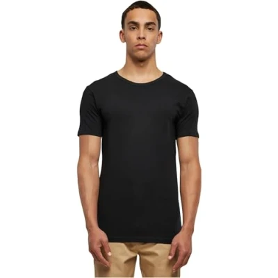 Bild av Urban Classics Fitted Stretch TEE Tshirt bas, Storlek: Small, Black