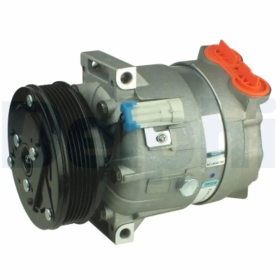 Bild av DELPHI TSP0155145 compresseur De Climatisation V5 PAG 150 avec huile SAAB: 9 3 3/5 portes, 5 Break, Berline, OPEL: Vectra B CC