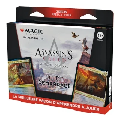 Bild av Magi: The Gathering Assassin&#039;s Creed Starter Kit 2 färdiga att spela däck (Svensk version)