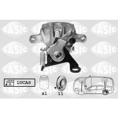 Bild av SASIC 6506028 Étrier de frein Essieu arrière gauche FORD: Focus Mk1 3/5 portes, Break, Berline