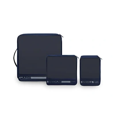 Bild av Samsonite packstorlek, set med 3 bagagearrangörer, 14/22/30 cm, Blå (marinblå), S/M/L, bagageförvaring