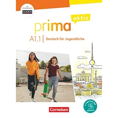 Bild av Prima Aktiv A1. Band 1 Kursbuch inkl. PagePlayer App: A1.1 App + interaktive Ubu