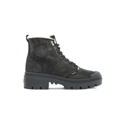 Bild av Palladium Pallabase Ankelboots, Storlek: 40, Black Skinn