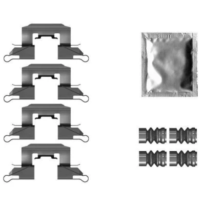 Bild av TEXTAR 82559100 Kit d&#039;accessoires, plaquette de frein à disque
