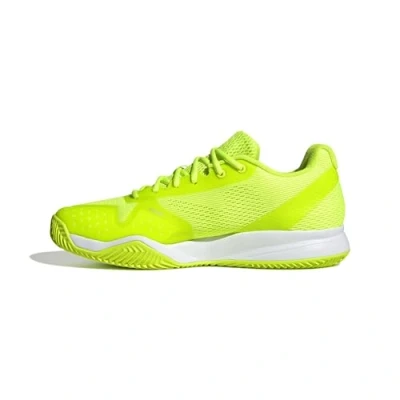 Bild av adidas Performance Courtflash Speed 2.0 Tennis Tennisskor för grus, Storlek: 39 1/3, Lucid lemon/core black/ftwr white Konstmaterial/textil
