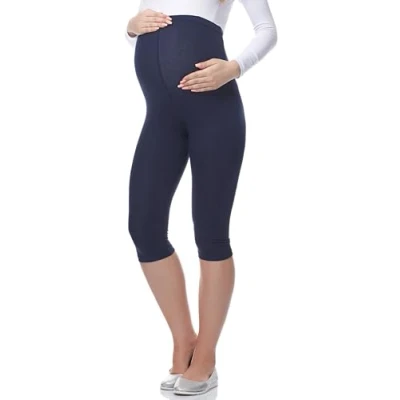 Bild av Be Mammy 3/4 Leggings för Mammor Dam 03(Marin, 4XL)