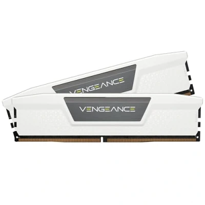 Bild av CORSAIR VENGEANCE DDR5 RAM 32GB (2x16GB) 6000MHz CL30 36 76 1.4V AMD EXPO &amp; Intel XMP Datorminne Vit (CMK32GX5M2B6000Z30W)