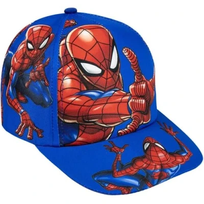 Bild av Marvel keps exklusiv design och officiell licens för barn bekväm daglig användning, Blå, 53